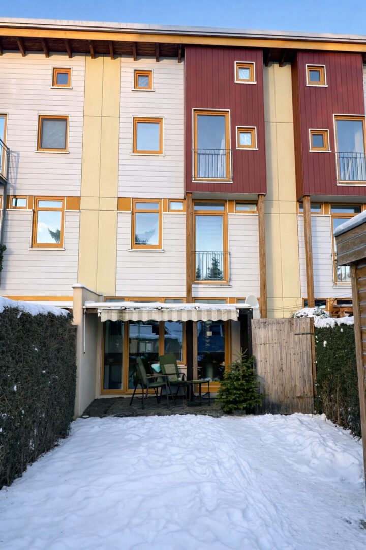 Ansicht Haus vom Garten