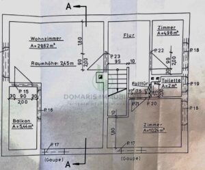 Grundriss Dachgeschoss