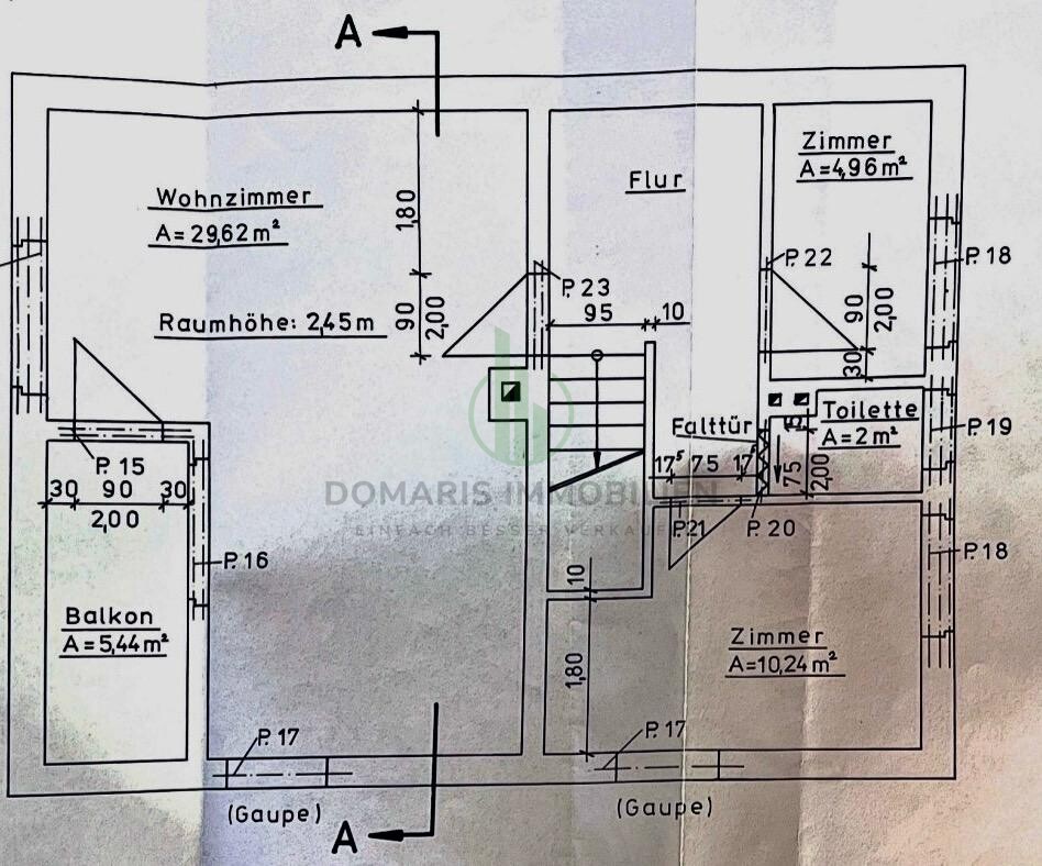 Grundriss Dachgeschoss