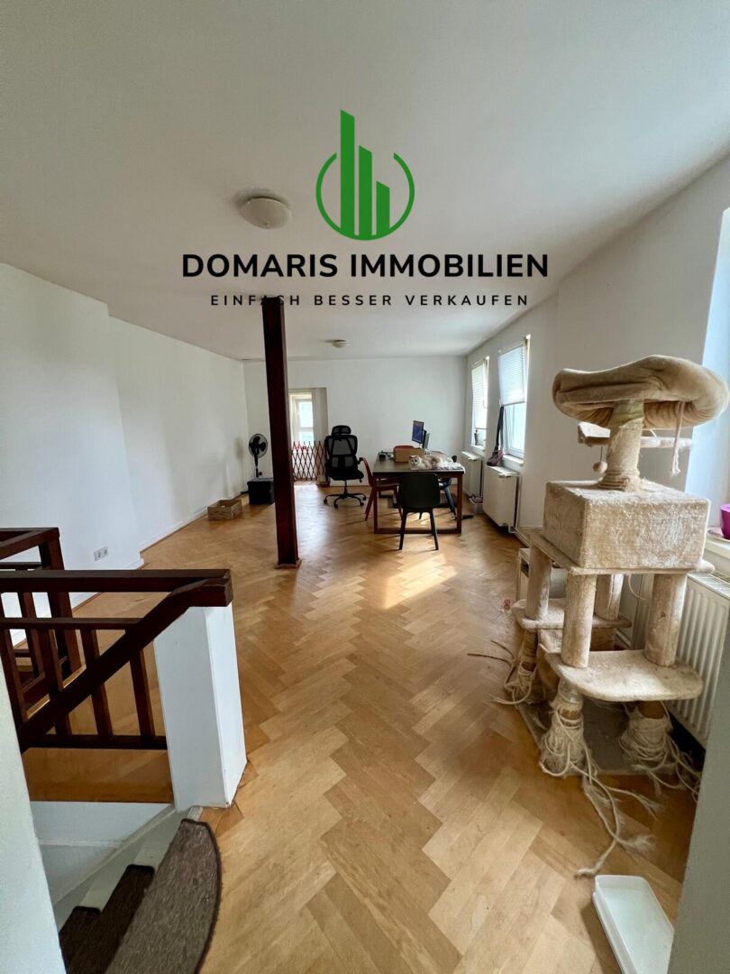 Wohnzimmer vermietetes Gebäude