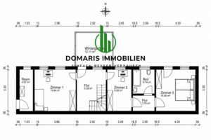 Grundris EG Vermietetes Wohnhaus