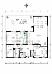 Grundris EG Wohnhaus