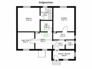Grundriss Erdgeschoss