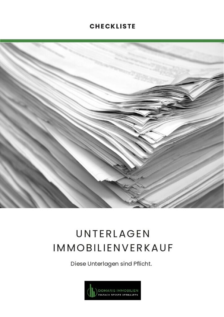 Checkliste: Unterlagen für den Immobilienverkauf
